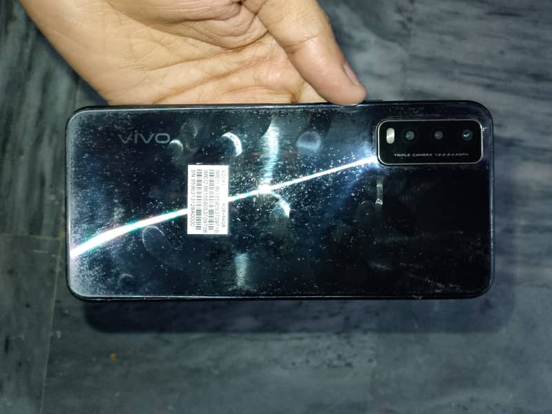 vivo y20 4+64 only glass change or LCD me dot  WhatsApp 0325,4993,877, 3