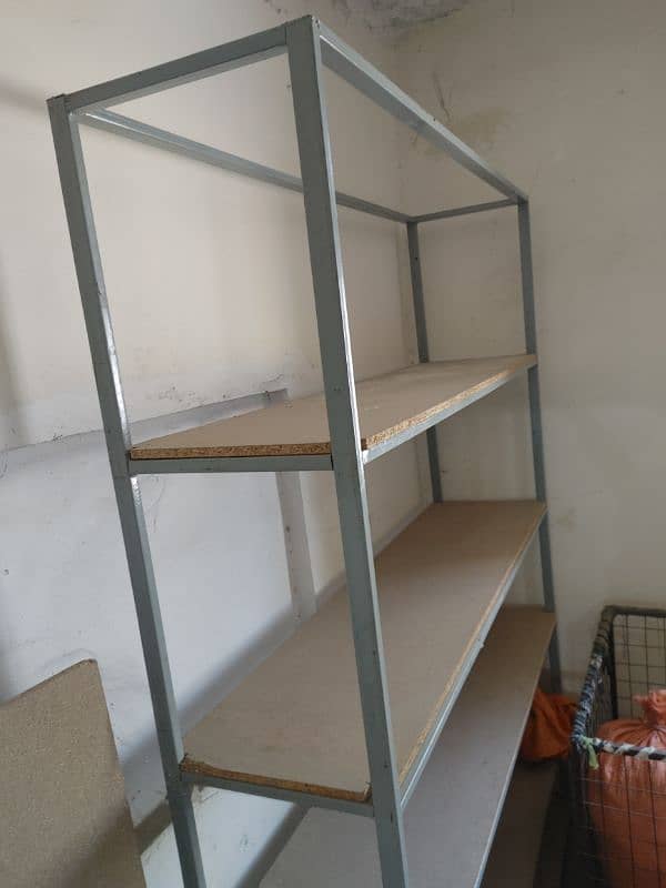 Shop steel, wooden racks and steel storage 5