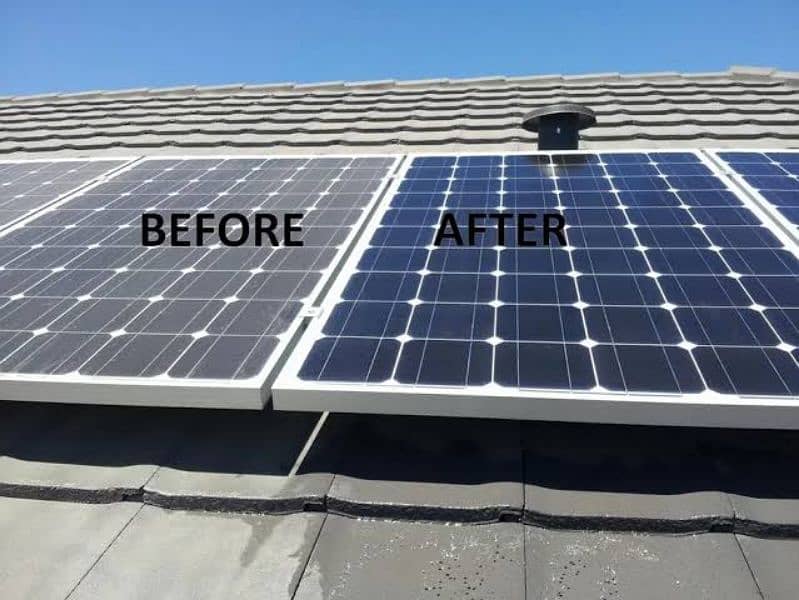 Solar Pannels Cleaning  Service 1