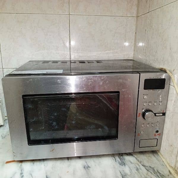 a brand new microwave 3