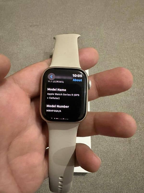 Apple watch series 9 (Gps+Cellular) 41mm midnight 4