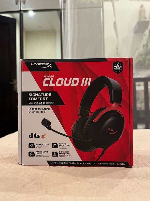 Brand New Hyper X Cloud iii 3