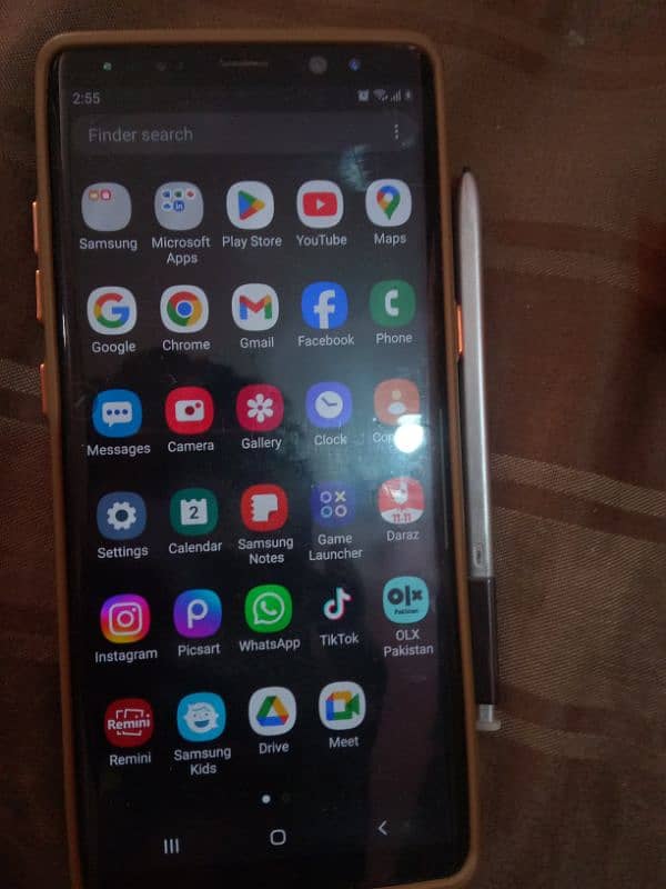 Samsung galaxy note 8 with box and official approved 0