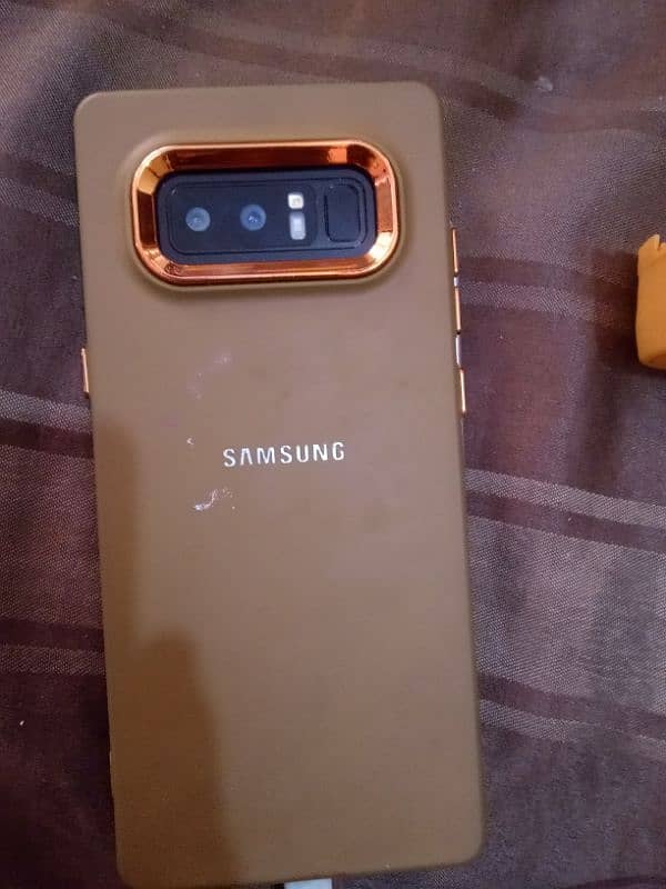 Samsung galaxy note 8 with box and official approved 7