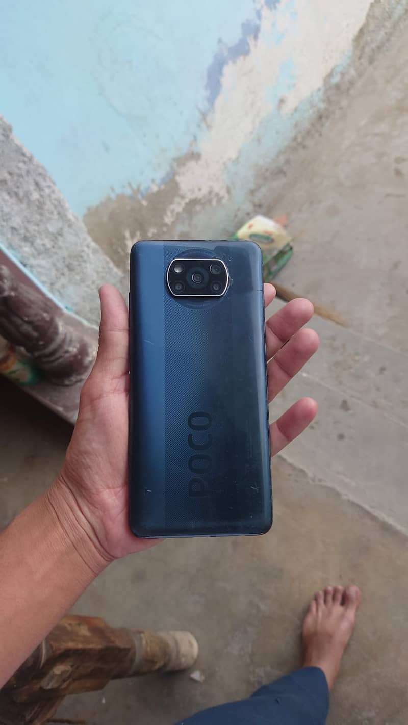 Poco x3 8/128 condition ok pta approove 9