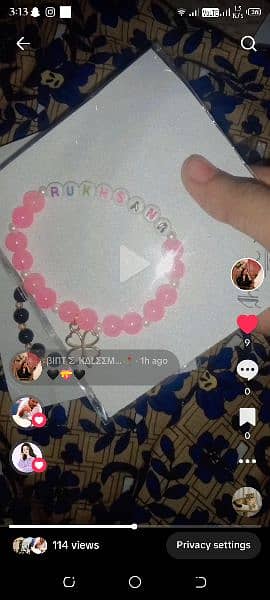 Pearl bracelet 6