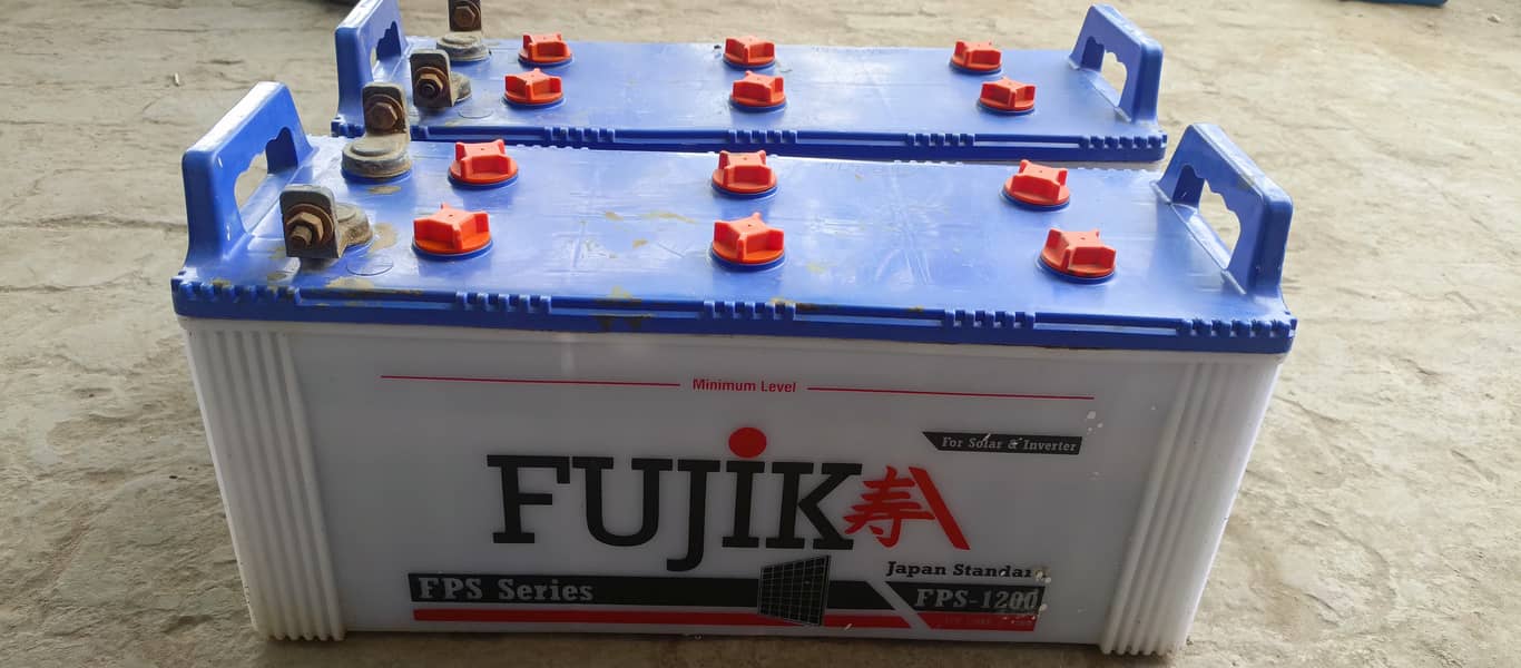 Fujika 12v batteries 10/10 condition 1 month used only. 03076448919 1