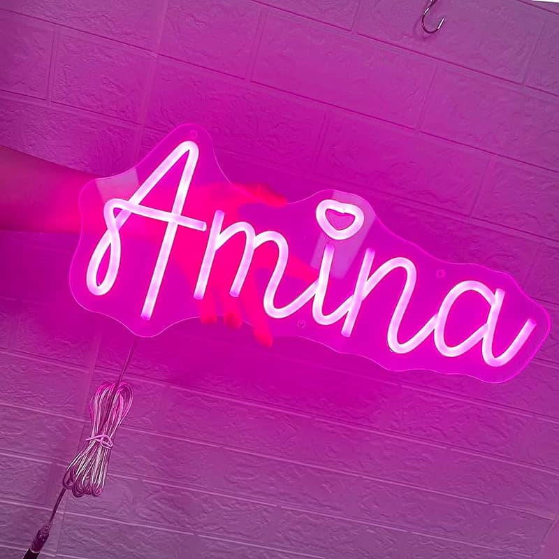 Neon sign customized 5