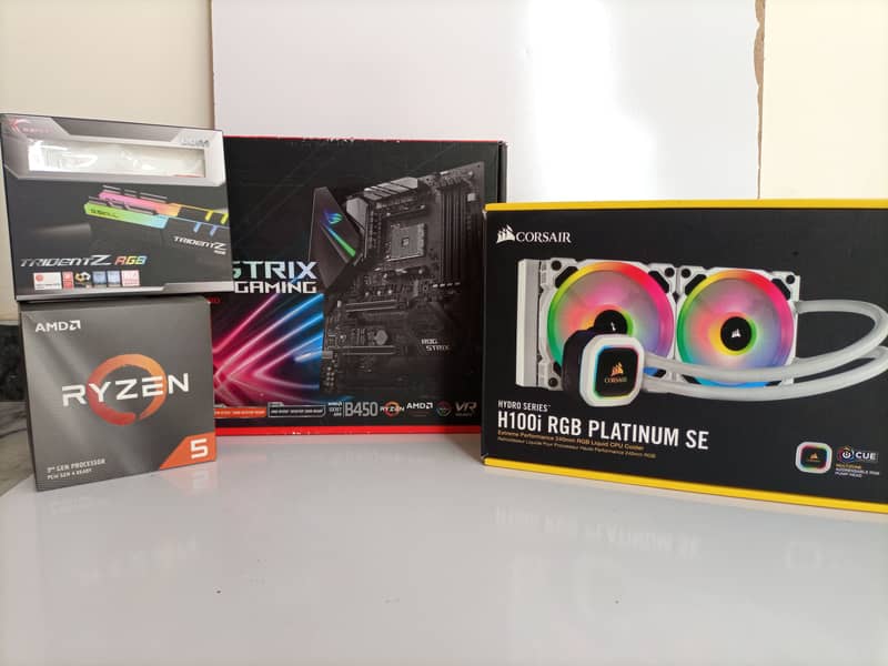 Gaming PC Ryzen 5 3600 corsair trident z ll120 9