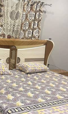 Turkish style Bed For sale with 2 side table and Dressing table