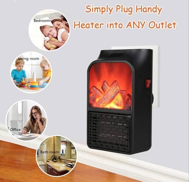 Portable Electric 900W Heater 3