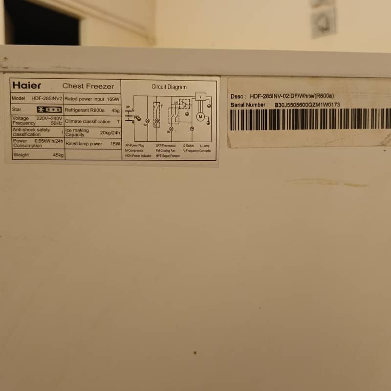 Haier Chest Freezer 5