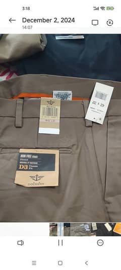 Dockers Brand New Pants Waist 42 and 44