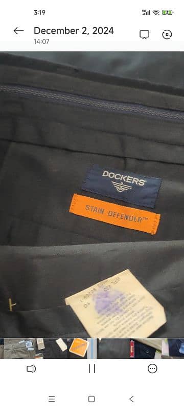 Dockers Brand New Pants Waist 42 and 44 8