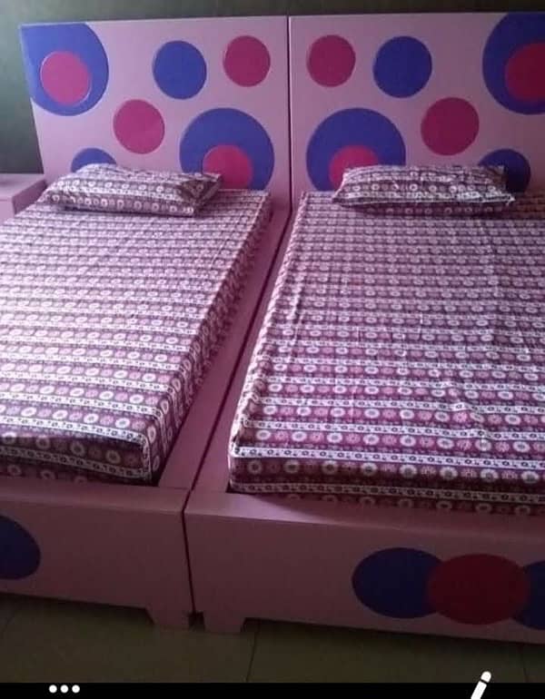 2 Single Bed for sale for Girls 1