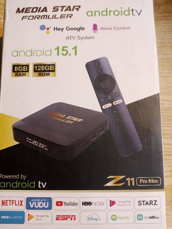 Media star formular Android tv box 1