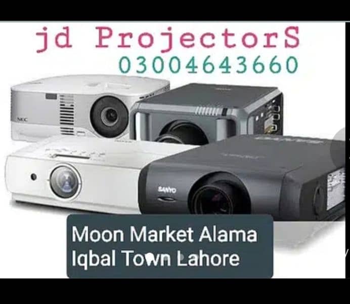 Projectors used available lililil 4