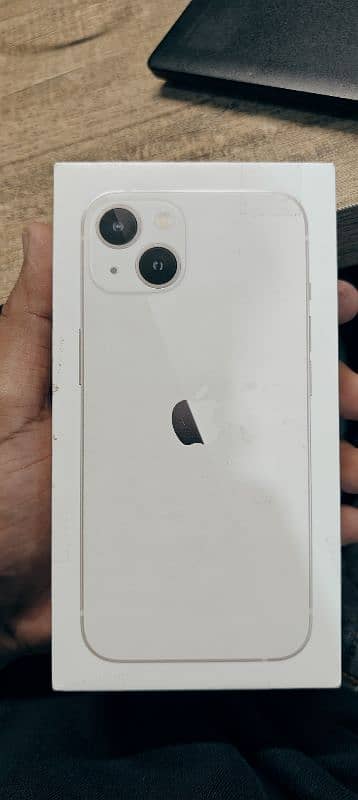 iphone 13-Non PTA-256 gb white color 2