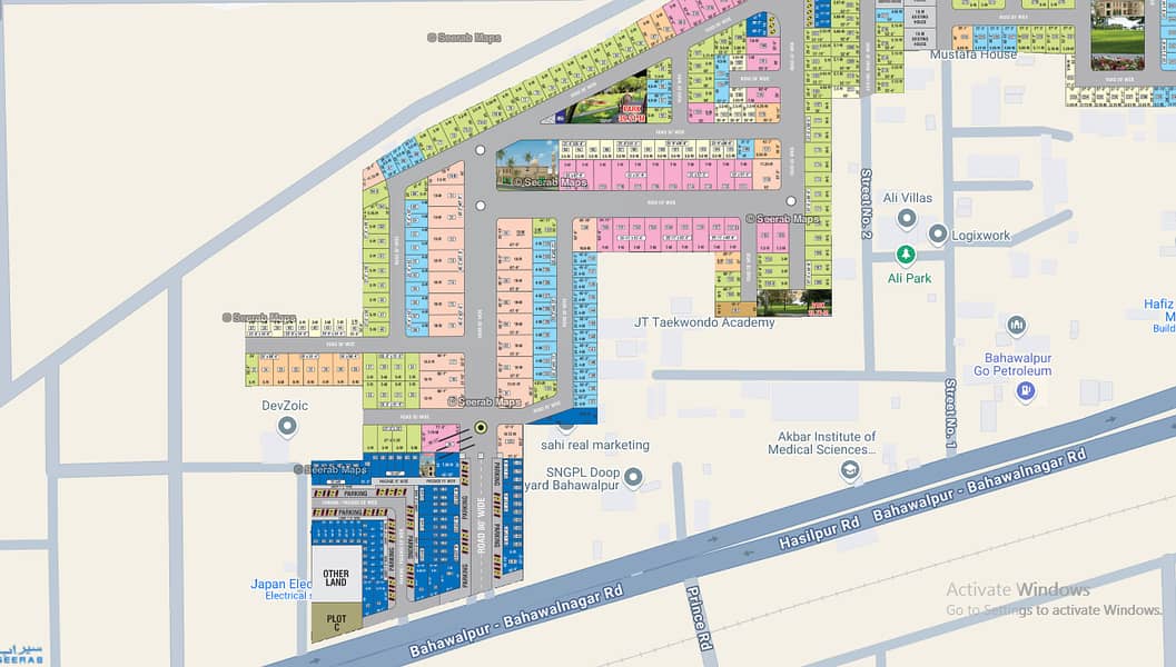 10.5 Marla Corner Plot 4 Sale in Japan Town Bahawalpur 0