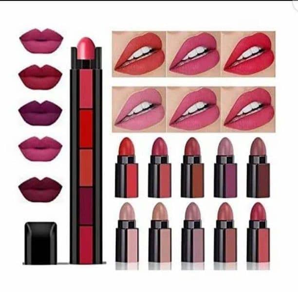 5 In 1 Bold coverage Lipstick 0