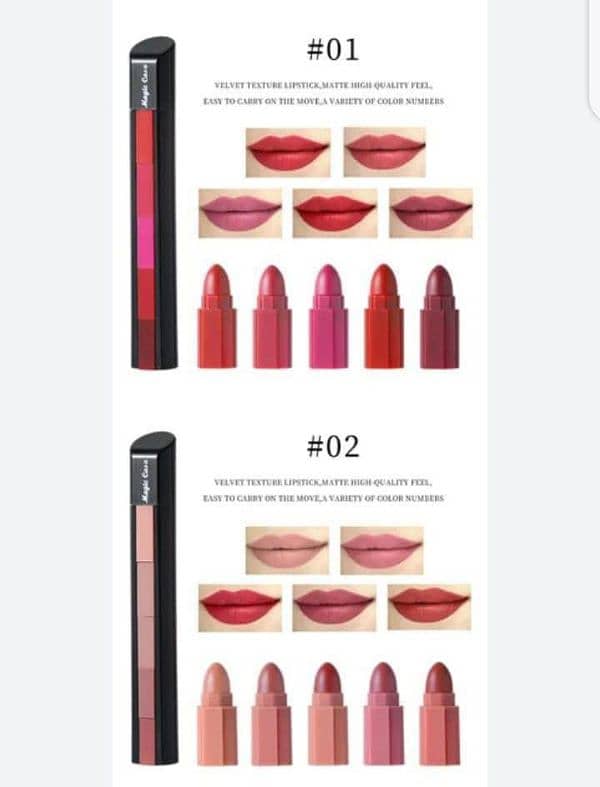 5 In 1 Bold coverage Lipstick 1