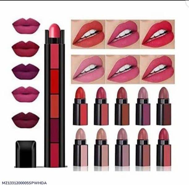 5 In 1 Bold coverage Lipstick 2