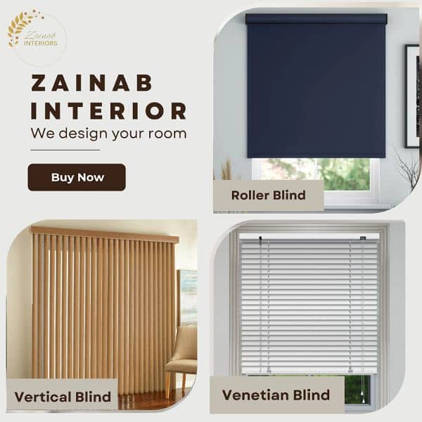 Curtains Blinds | Window Blinds | Blinds | Zebra Blinds | Office Blind 0