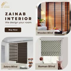 Blinds / Roman Blinds / Roller Blinds / Zebra Blinds / Curtains Blinds