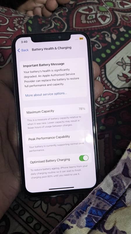 iPhone X 256gb PTA APPROVED 3