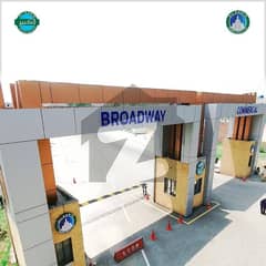 4 MARLA PLOT ON INSTALLMENTS ON BROADWAY COMMERCIAL FOR SALE -AL KABIR TOWN- LAHORE