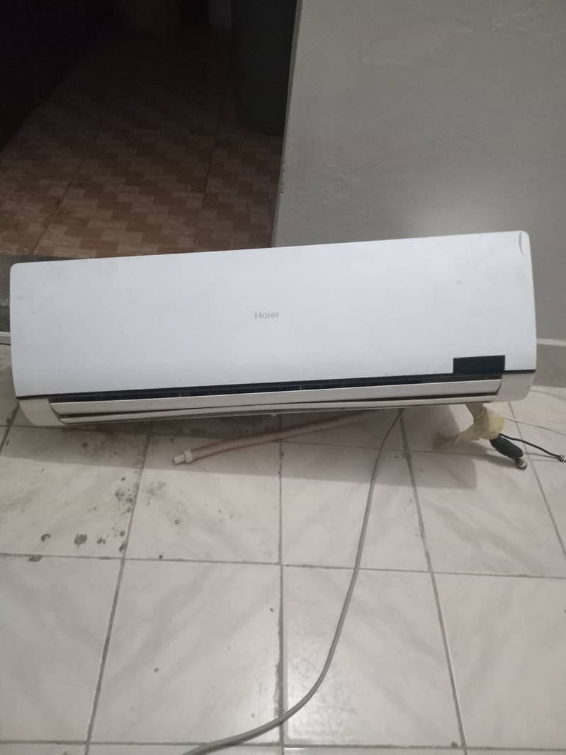 Haier ac available now 1.5 ton condition 10 by 10 0