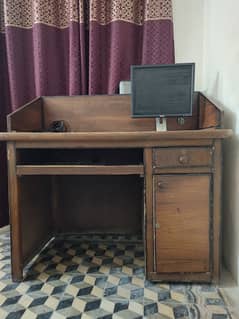 Wooden Computer Table