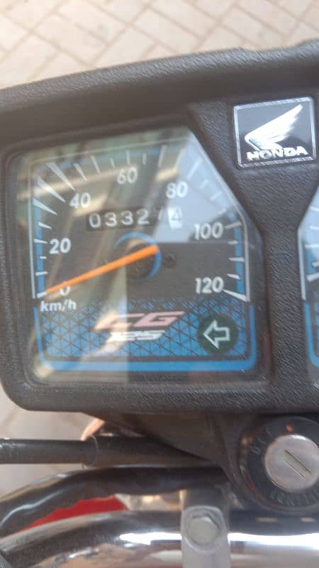 Honda 125 2024 modal condition 10 by 10 first owner Karachi number 4