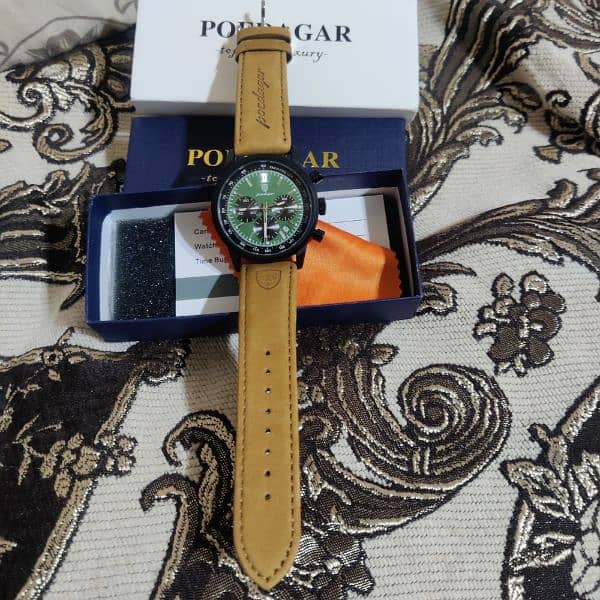 Poedagar (Luxury Watch) Brazilian Company Leather strap 1