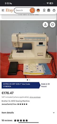 Brother XL-3010 sewing machine