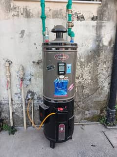 Brand new dual water geyser for sell. Guarantee card also available.