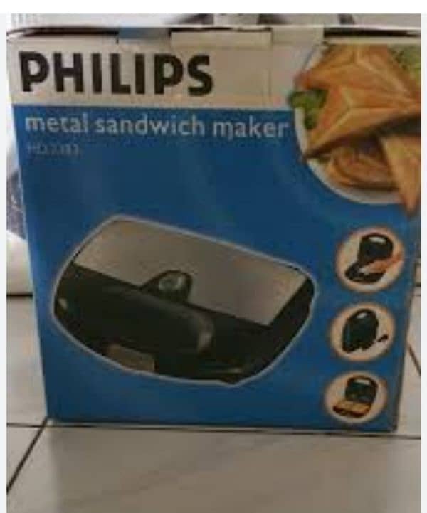 New Philip's Sandwich Maker 3