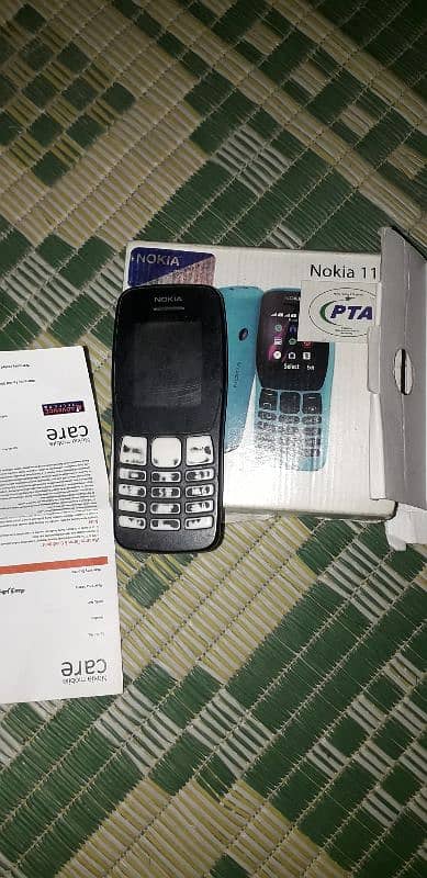 Nokia 110 with box dual Sim 0