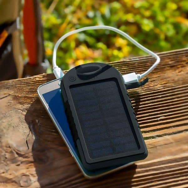 solar power bank 10000mh black 2