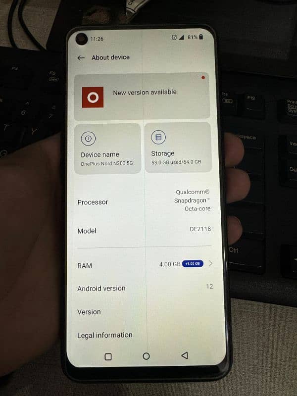 OnePlus Nord N200 5G 3