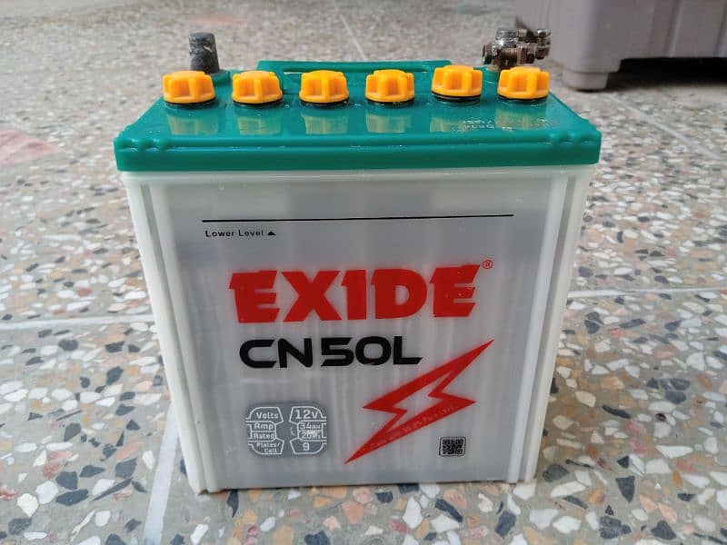 Exide battery 0