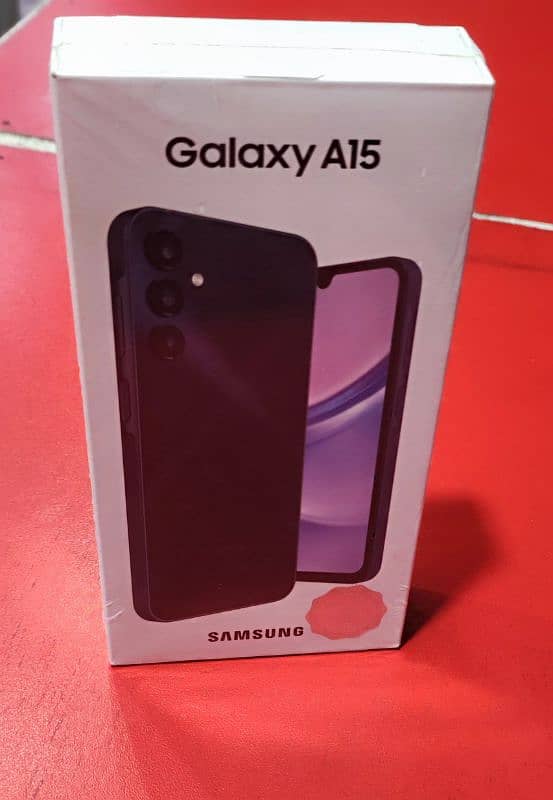 Samsung galaxy A15 8/256 box pack 0