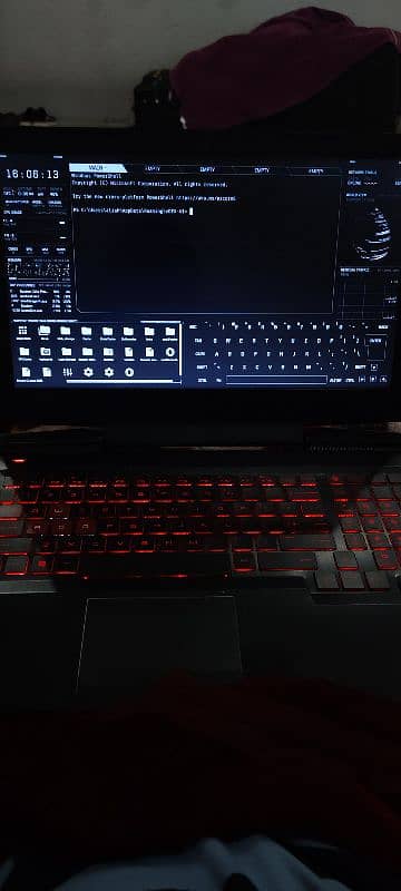 HP omen core i7 7ty gen gaming/hacking laptop 0