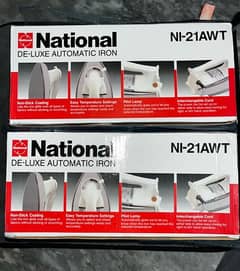 NATIONAL DE-LUXE AUTOMATIC IRON