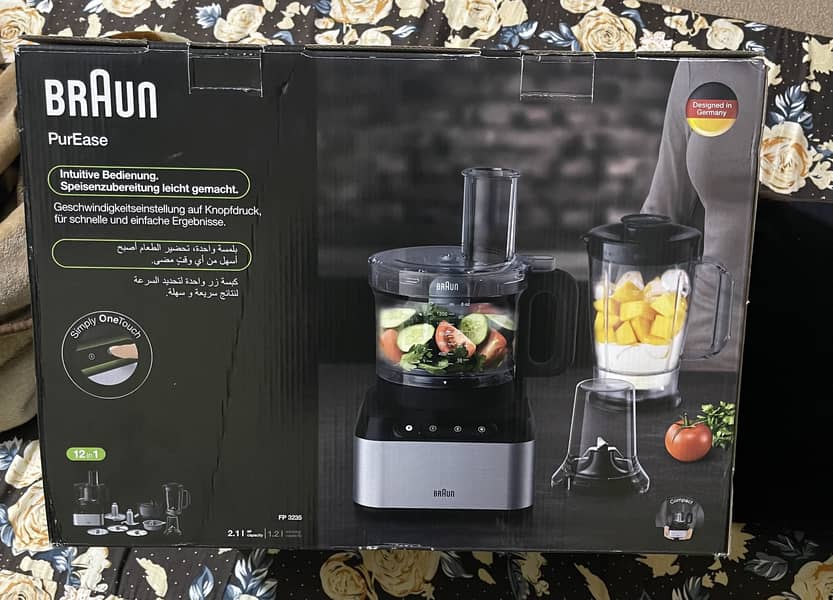 Braun food processor 12 in 1 model fp3235 1