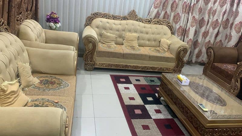 6 seater Sofa set for sale 1