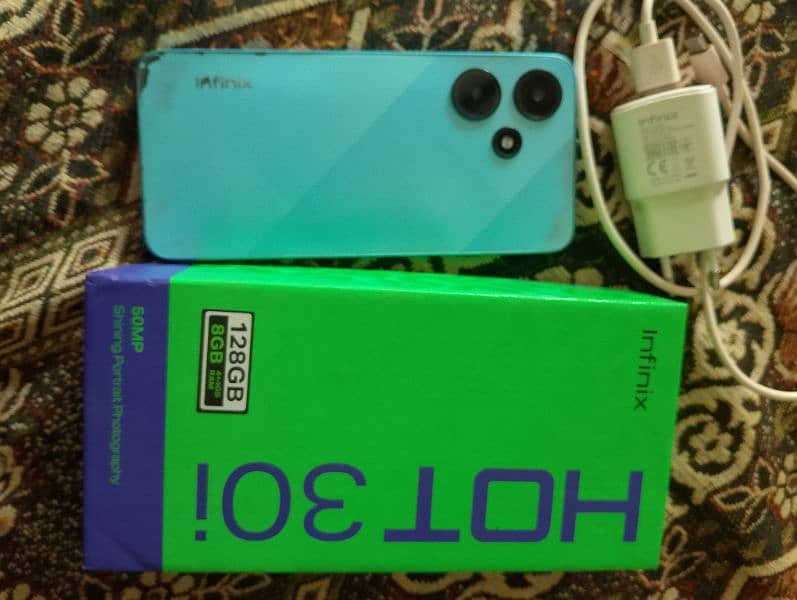 Infinix hot 30i 8/128 full box 1