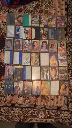 Vintage Cassette Player and Collection of Tapes for Sale