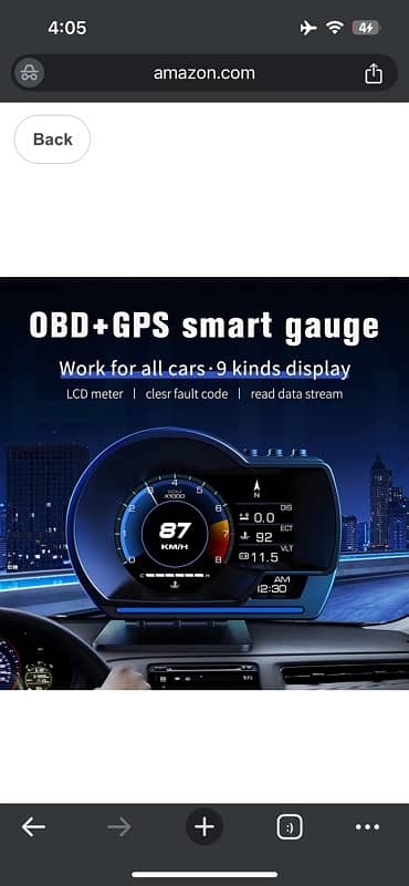 OBD2 Head Up Display for Car 6