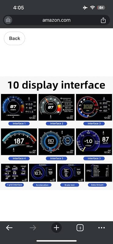 OBD2 Head Up Display for Car 8